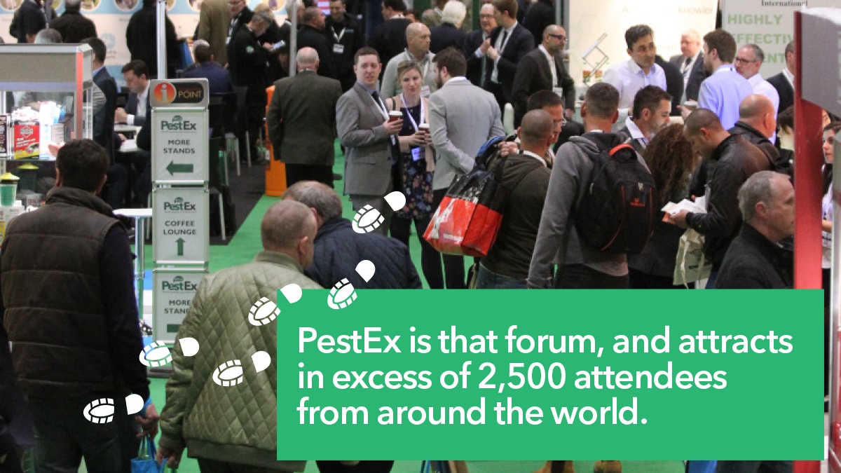 2500 Attendees from around the world at PestEx 2017 2500 Attendees from around the world at PestEx 2017